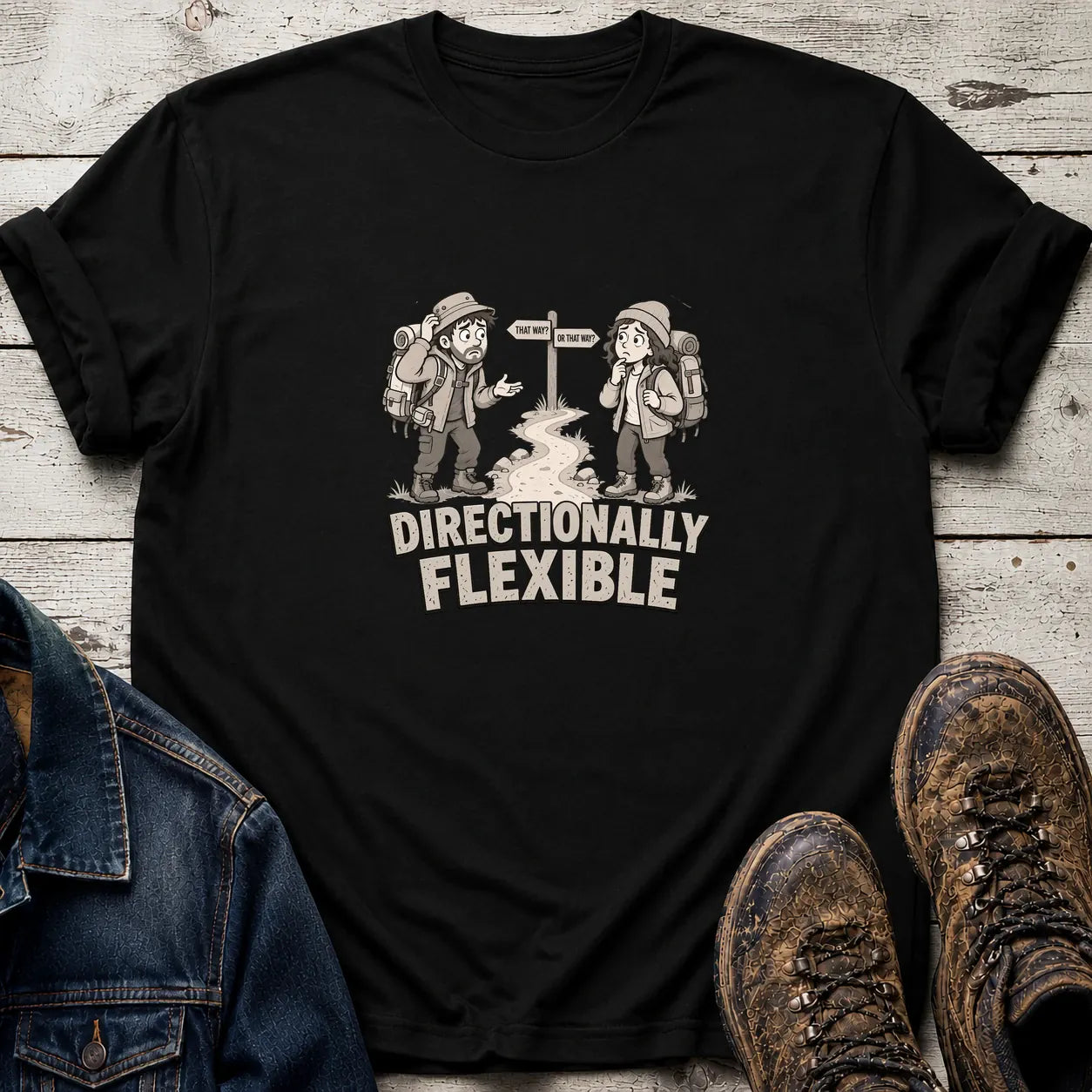 Directionally Flexible T-Shirt S / Black