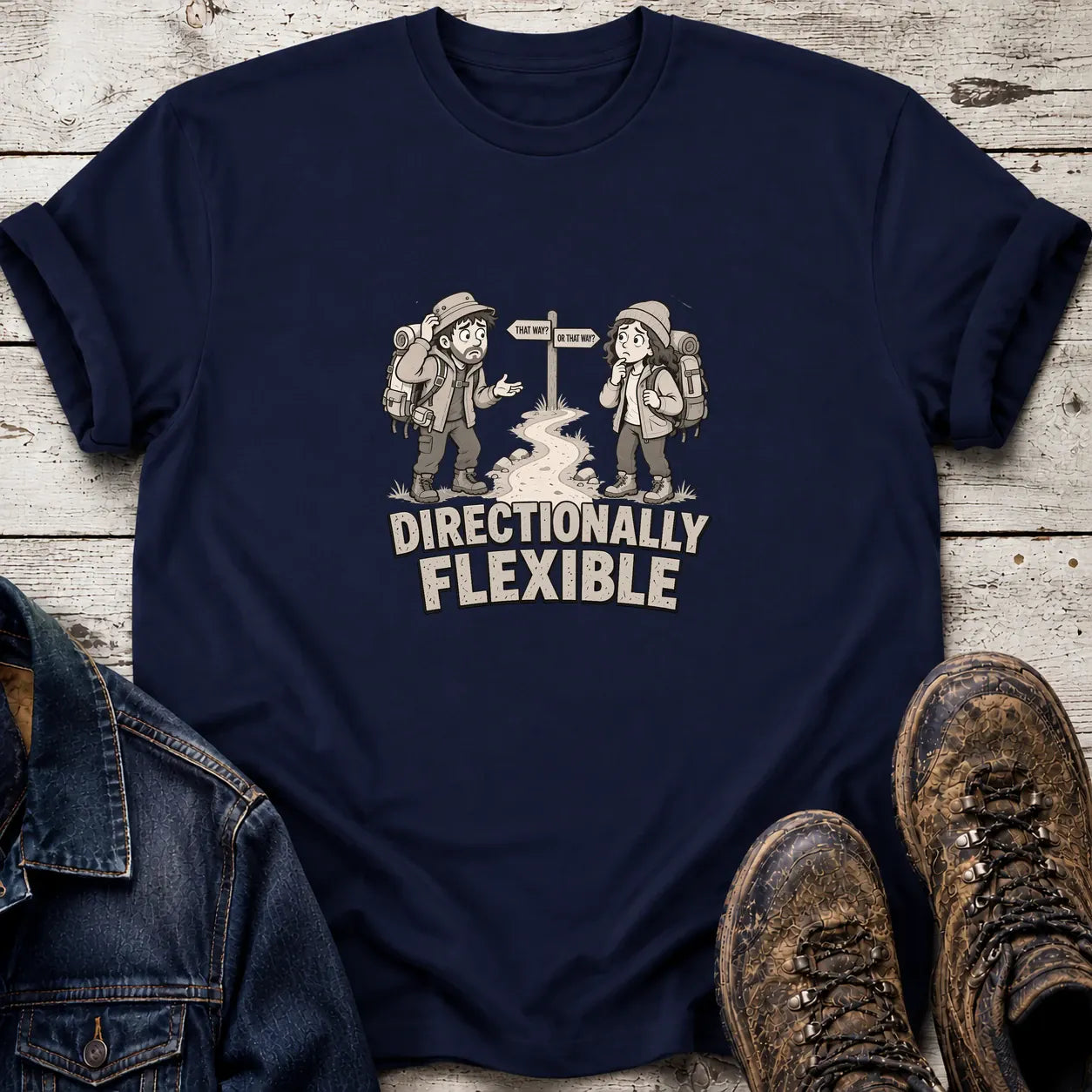 Directionally Flexible T-Shirt S / Navy