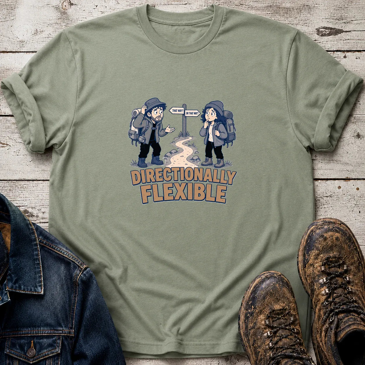 Directionally Flexible T-Shirt S / Sage