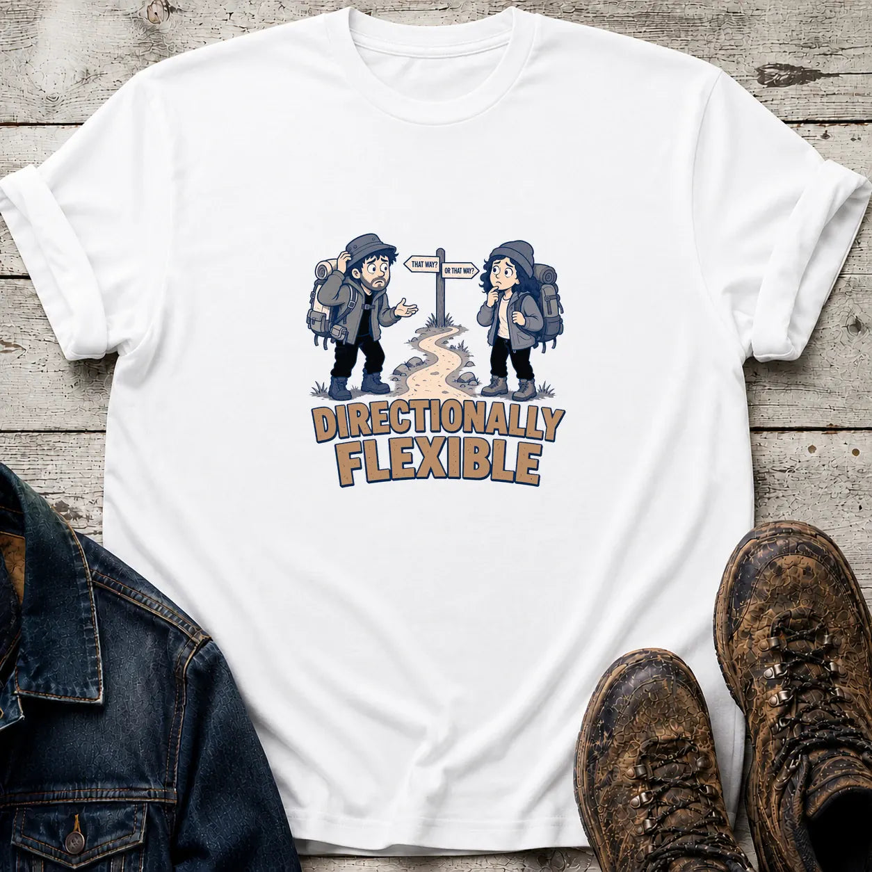 Directionally Flexible T-Shirt S / White