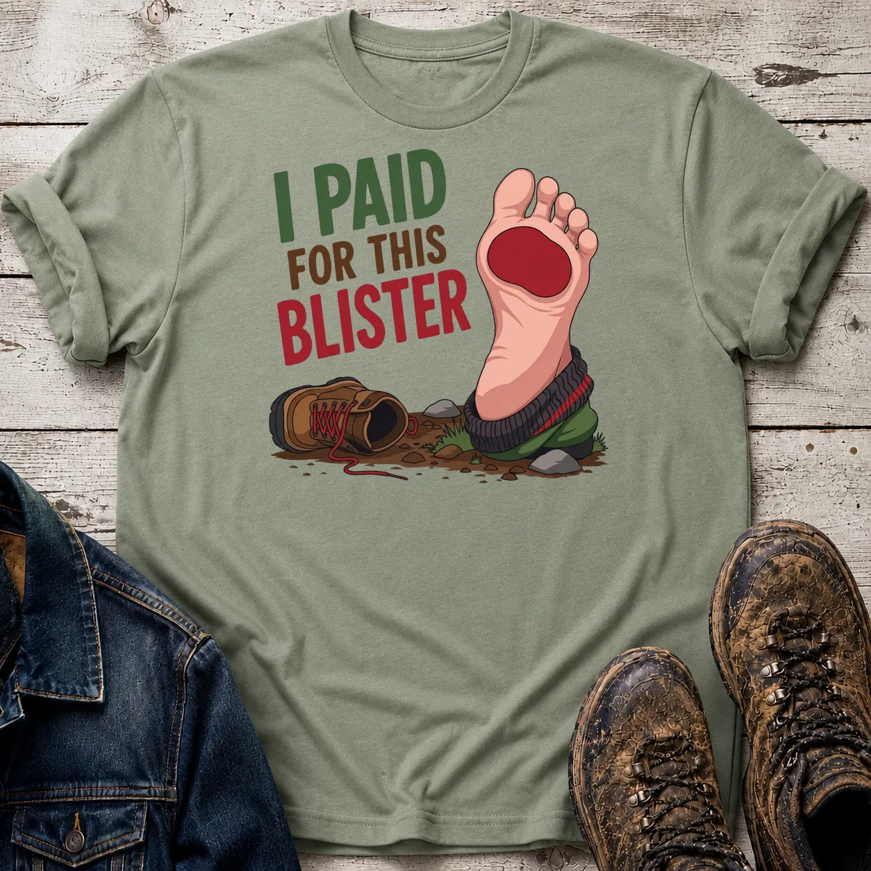 I Paid T-Shirt Sage / S