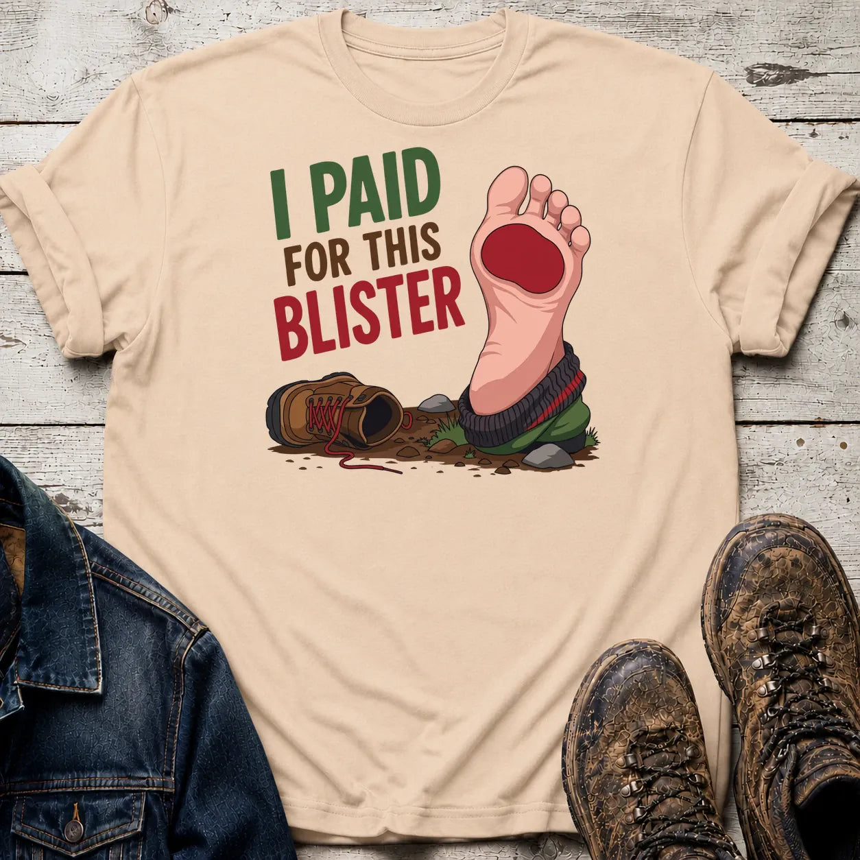 I Paid T-Shirt Sand / S