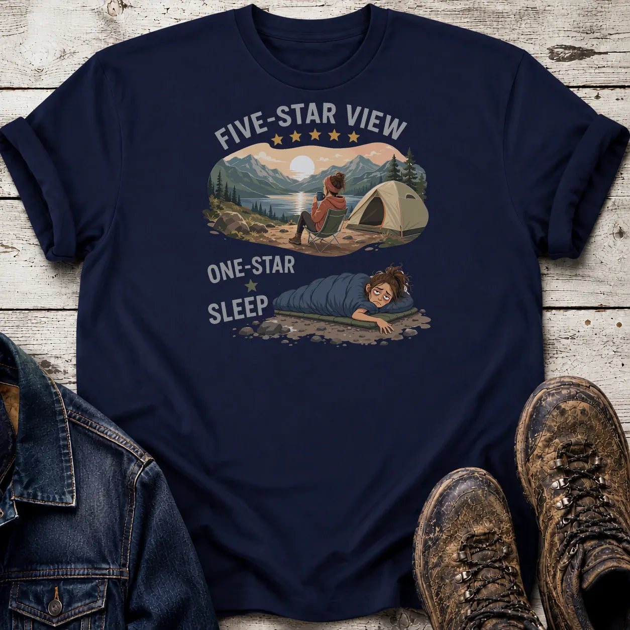 One Step T-Shirt Navy / S