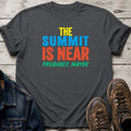 Summit Is Near T-Shirt Charcoal / S